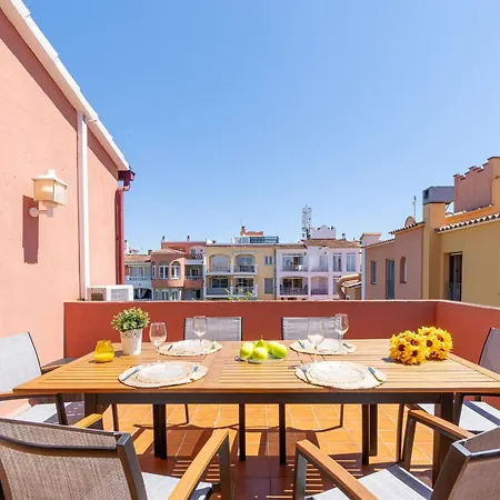 Con Terraza Grande Y Piscina Cerca De La Playa - Hisp-288-55 Ampuriabrava